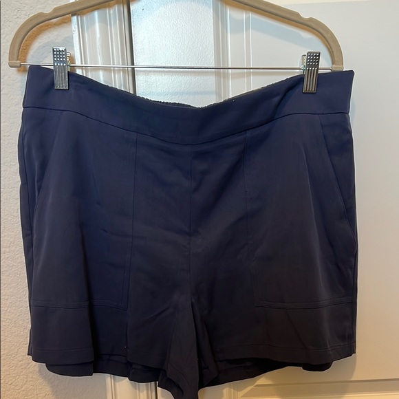 Nine West High Waist Blue Shorts - Picture 1 of 7